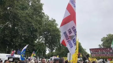 covid protests london