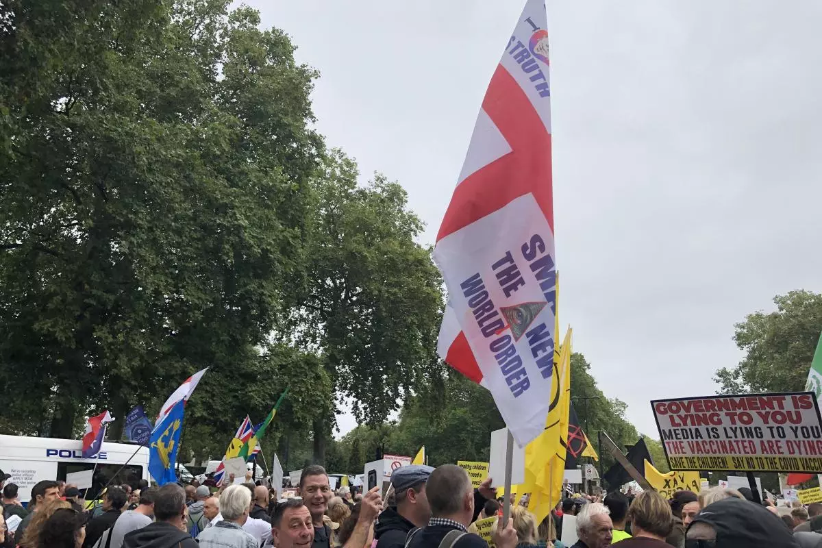 covid protests london